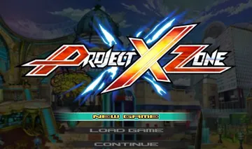 Project X Zone (Europe)(En) screen shot title